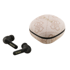 Écouteurs sans Fil Bluetooth + Boîtier de Chargement PU Type-C avec Logo 4G GUESS GUTWST3P4EGP … — Accessoire · Smarty Paris 18e